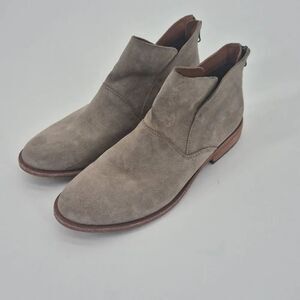 Kork-Ease Womens Size 8.5 Taupe Tan Suede Boho Bootie